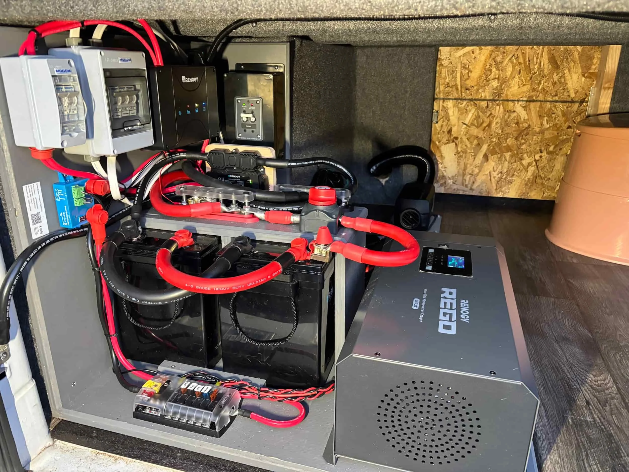 mobile rv repair and service - custom electrical and inverter installation