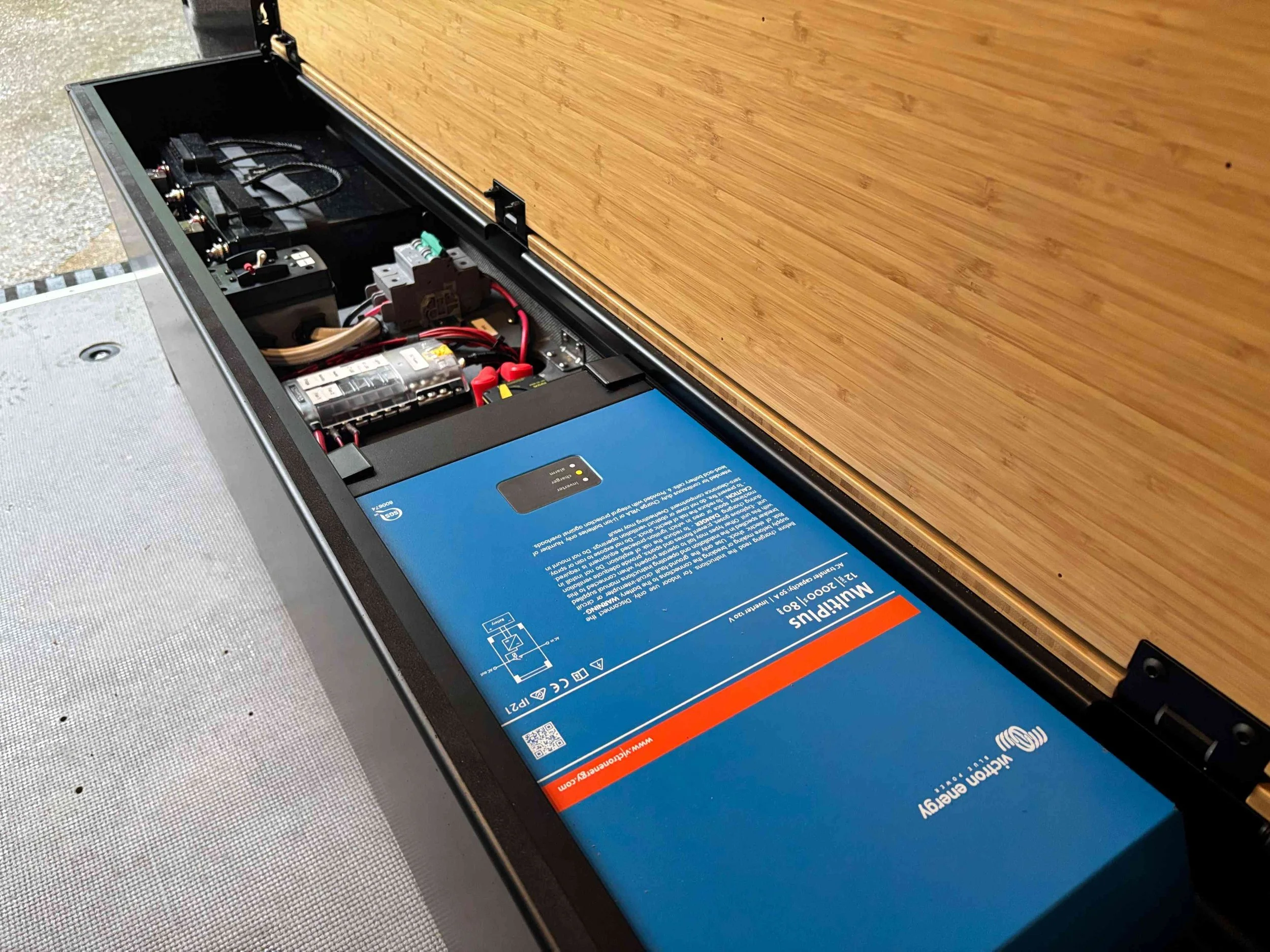 Mobile Van Upfitter - Vancouver, Wa - Victron electrical installation