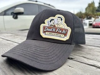 RV Trucker Hat - Dad'll Fix It Logo Patch Snapback