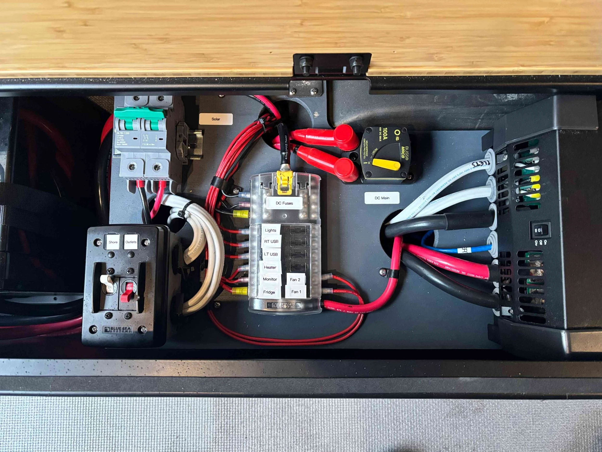 Mobile Van Builder - Vancouver, Wa - Electrical Board