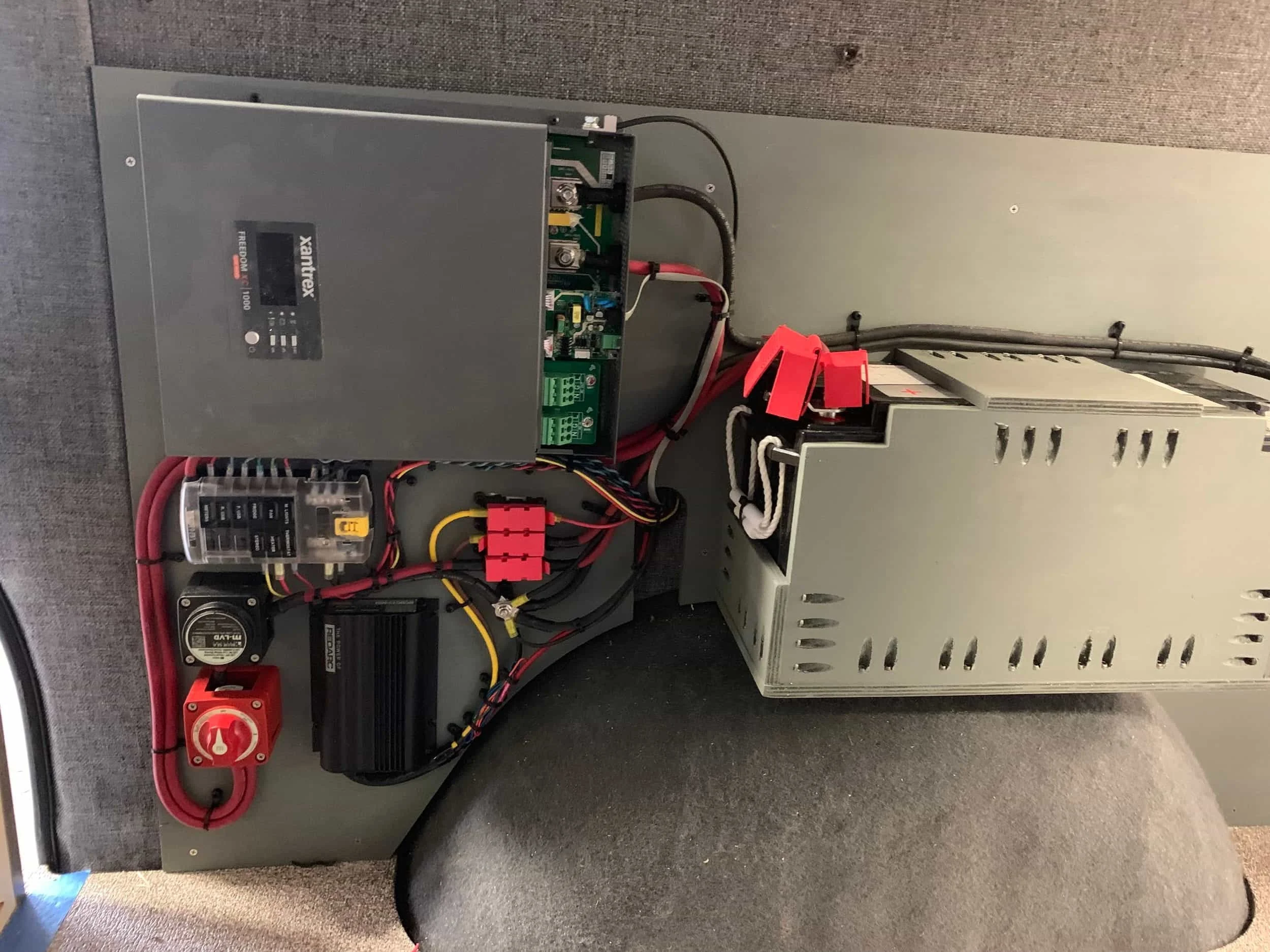 mobile rv repair and service - custom electrical lithium and inverter installation