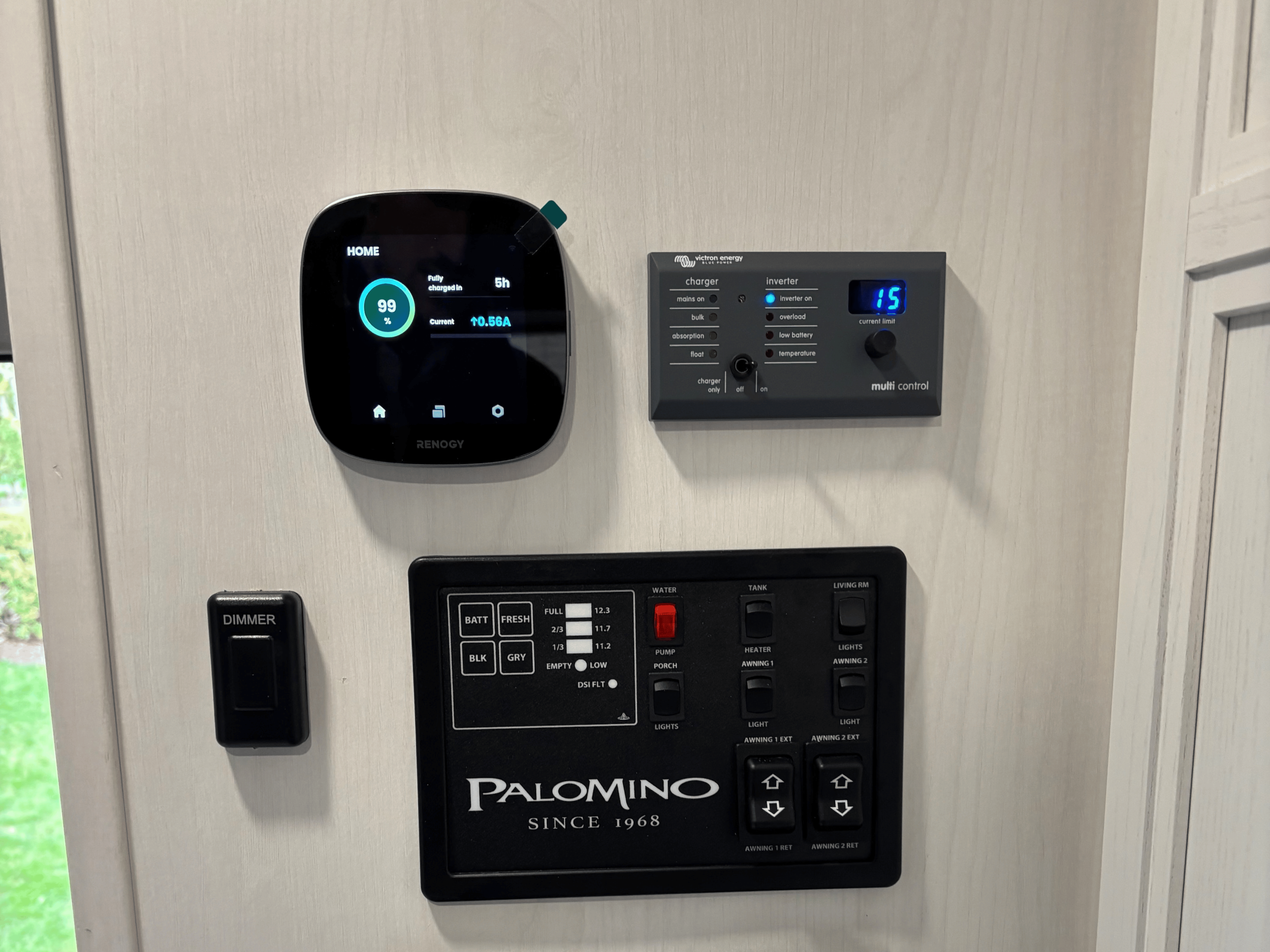 Mobile RV Repair - Custom control panel