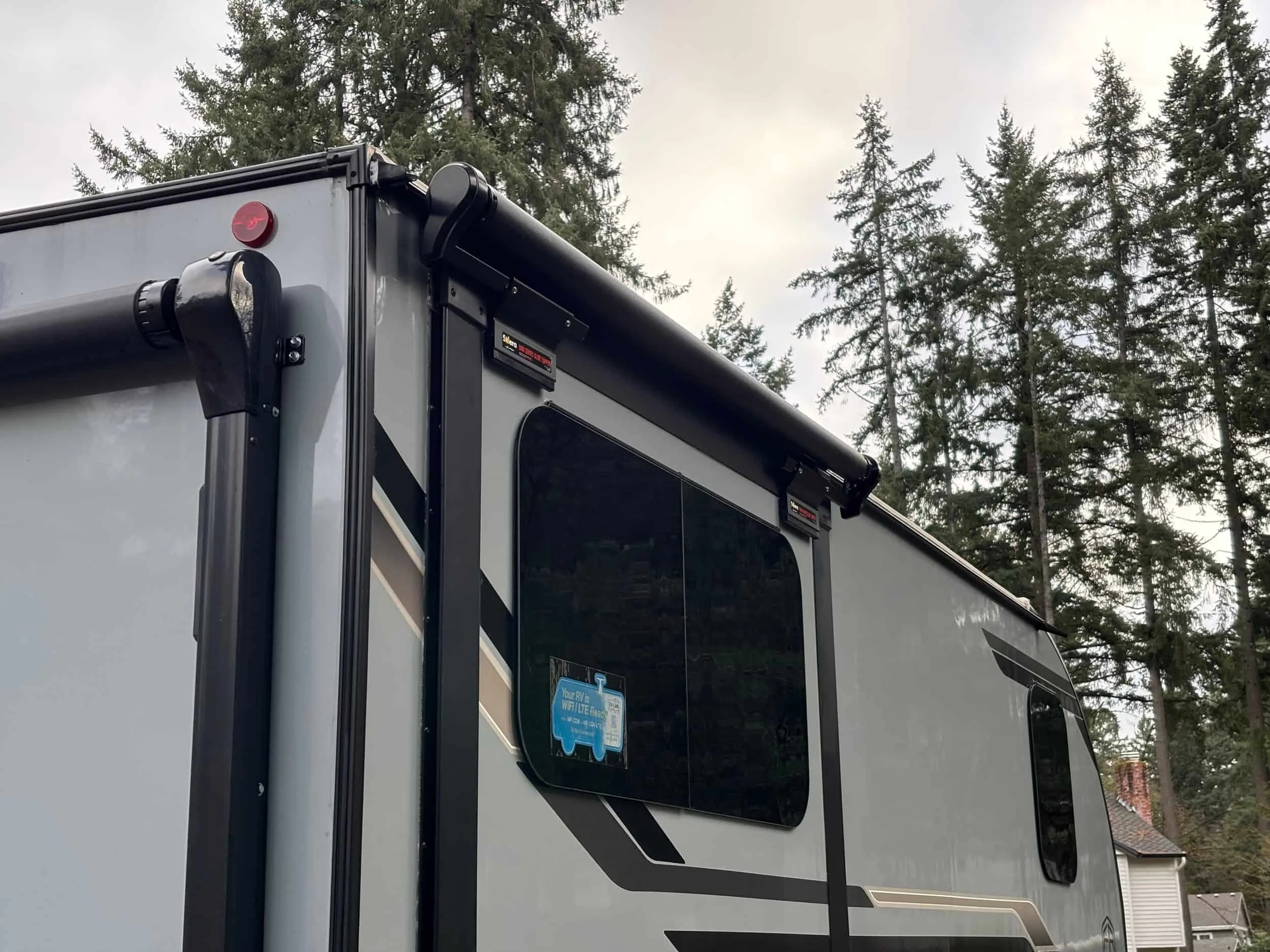 Mobile RV Repair - Slide Topper Installation