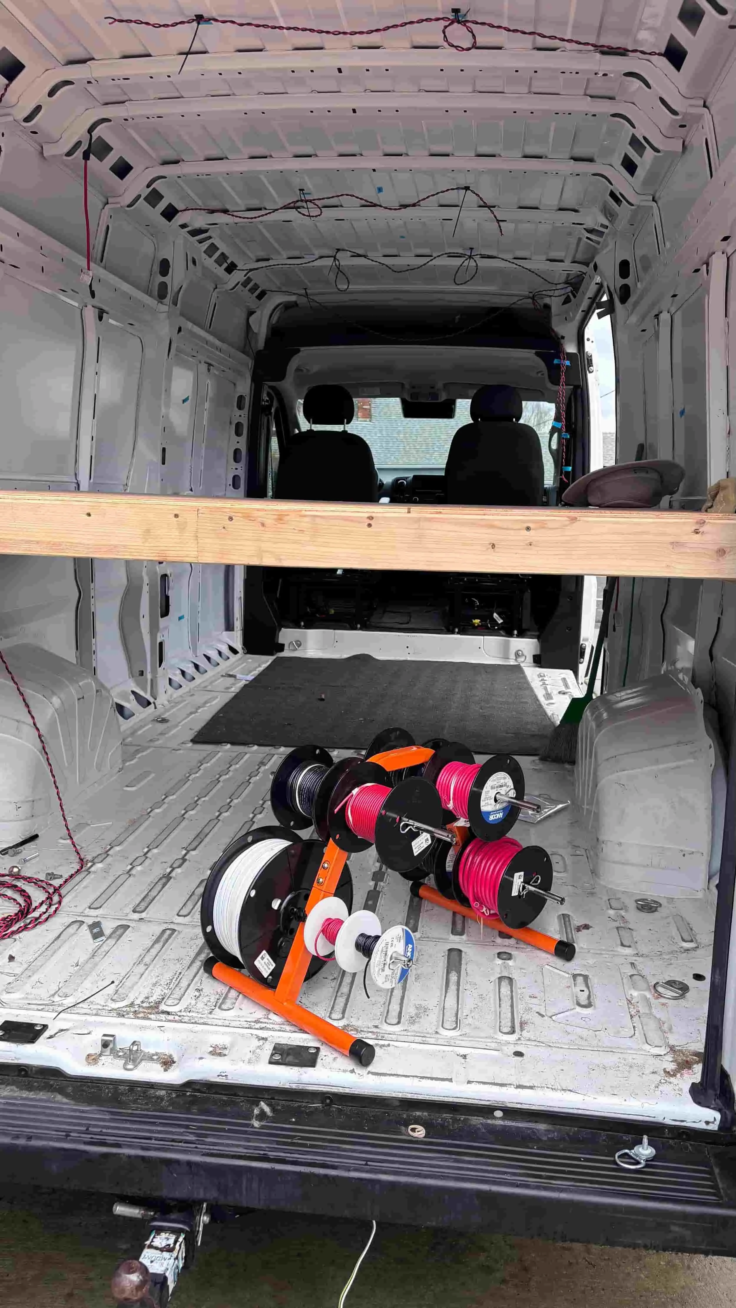 mobile rv repair service - pre wiring installation
