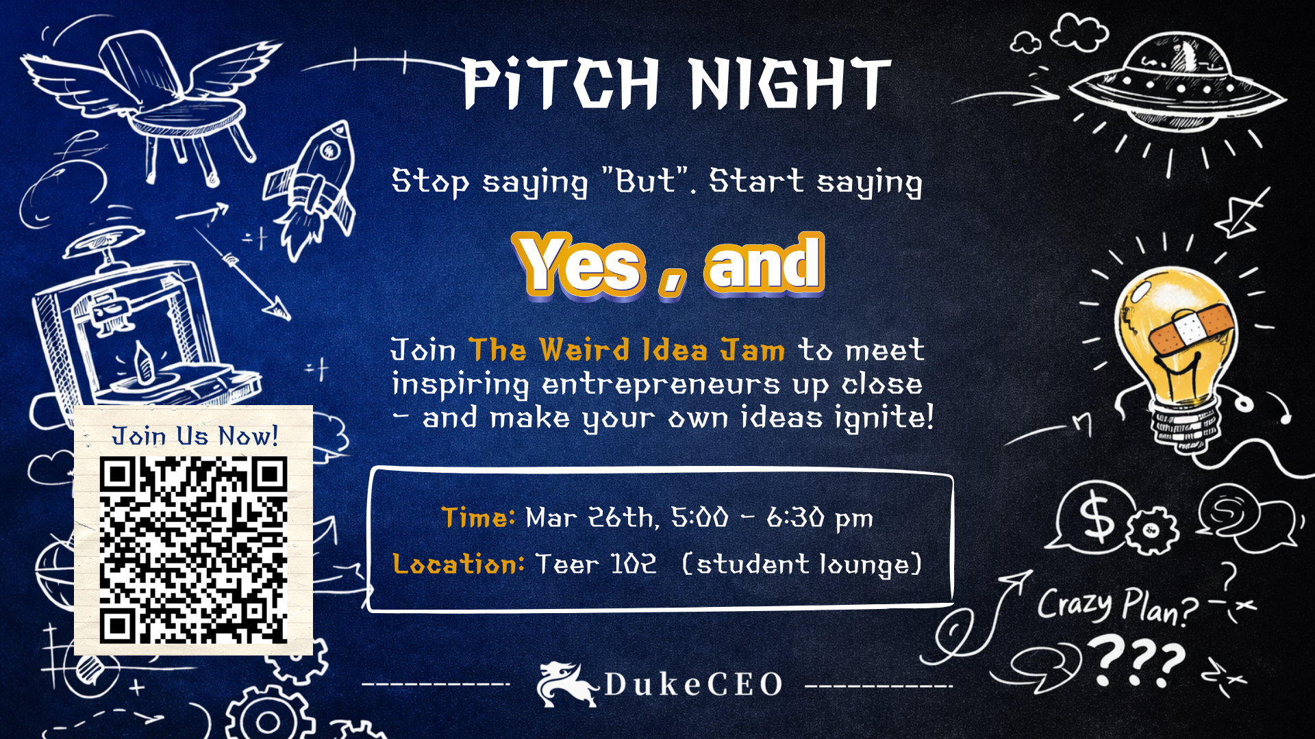 Pitch Night - Wierd Idea Jam