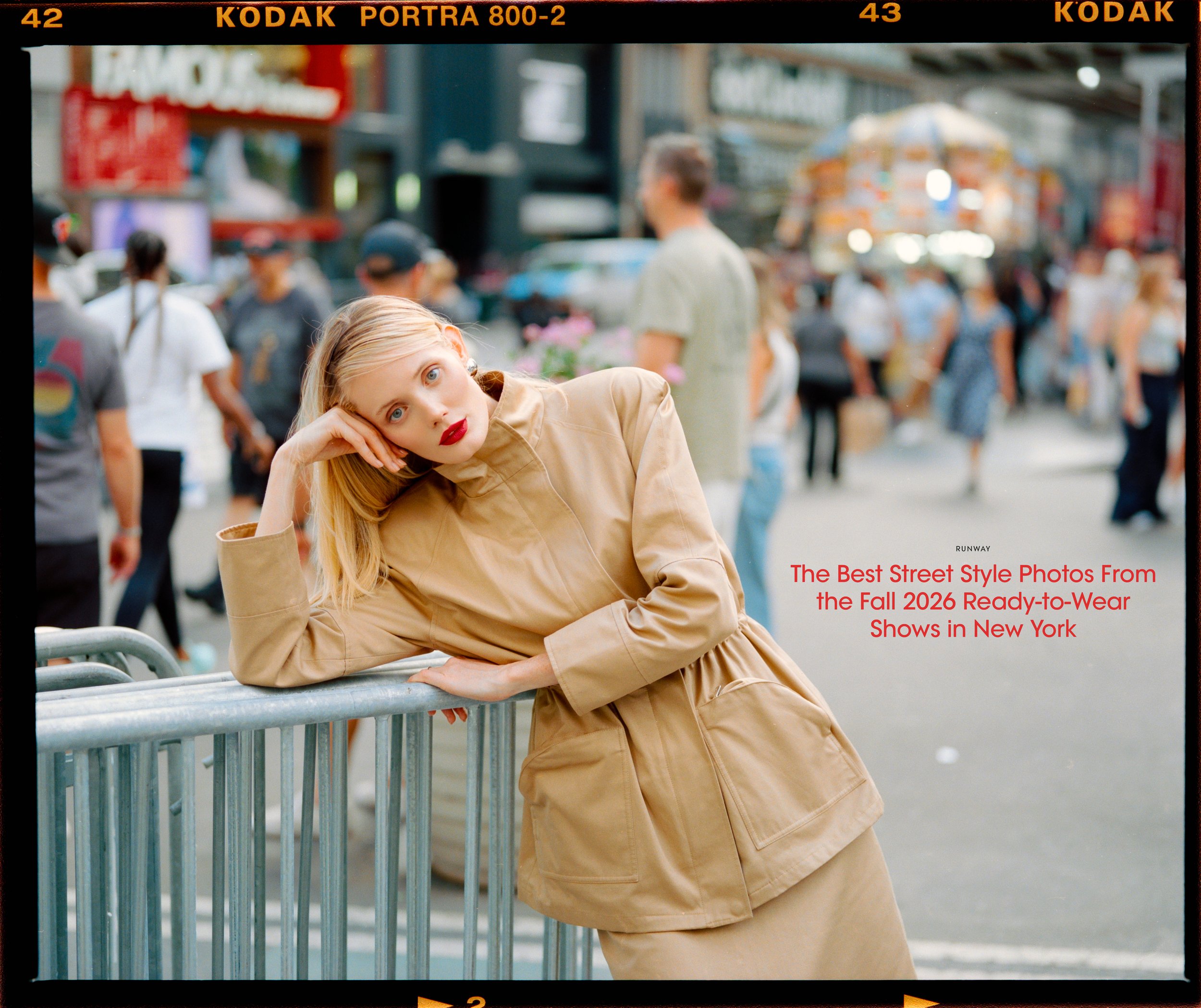 Editorial  JUNE '26
New York, USA
Camera: Mamiya RB67 Pro SD
Film: Kodak Portra 800