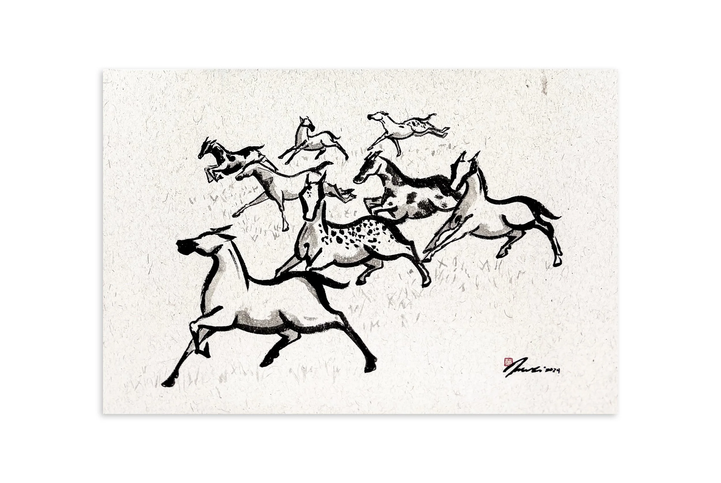 'Freedom' // sold
2024
45.5cmH x 68cmL
Mixed Media on Rice Paper