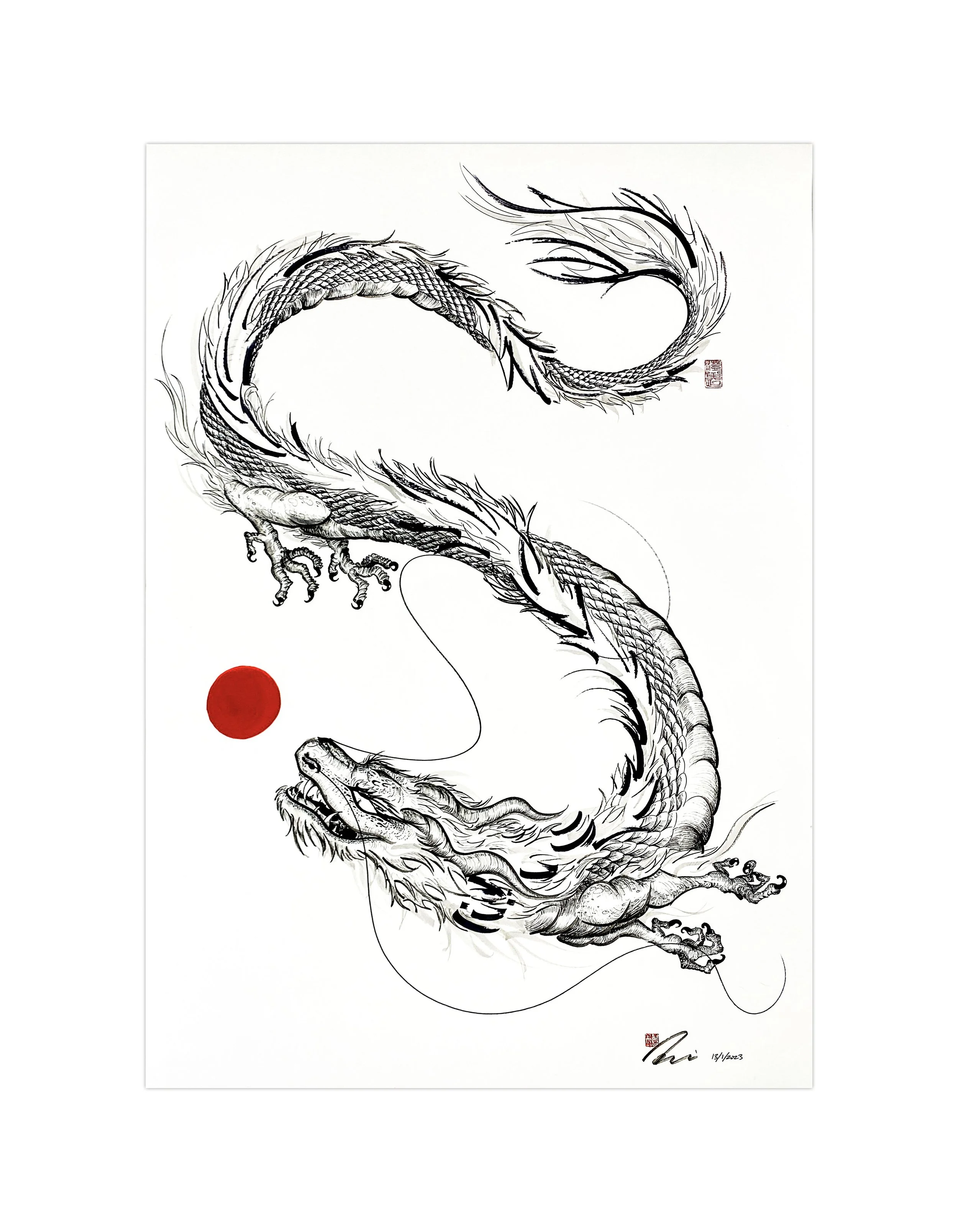 Prodigy #9 // sold
13/1/2023
84.1cm x 59.4cm
Ink on Fine Art Paper