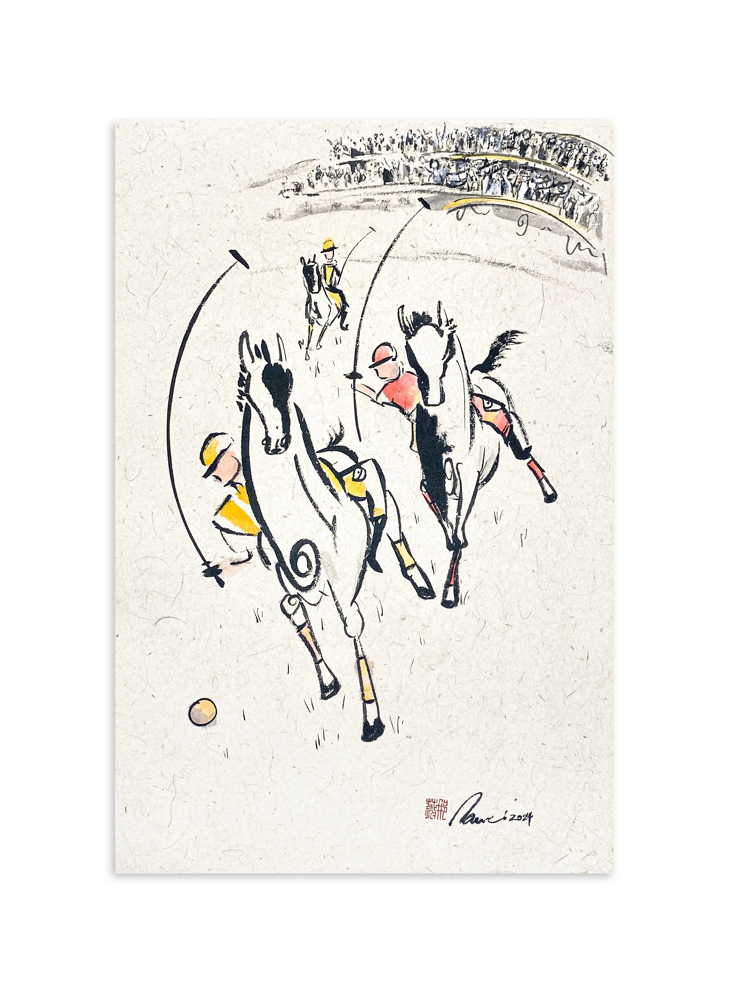 'Echoes of The Wind' // available
2024
71cmH x 47cmL
Mixed Media on Rice Paper