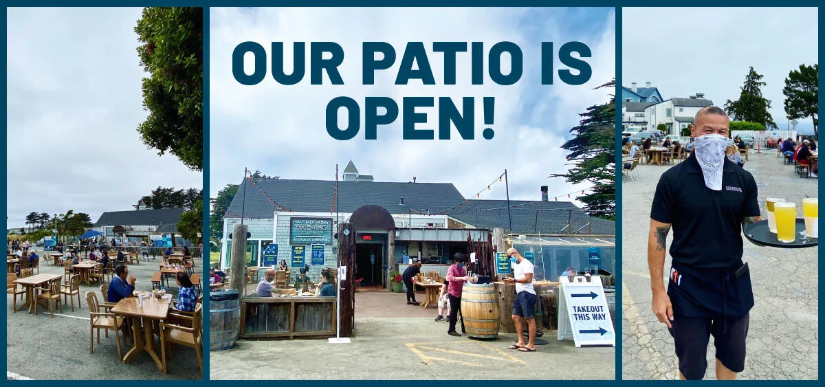 Half Moon Bay Brewing Company - Expanded patio for dine-in services