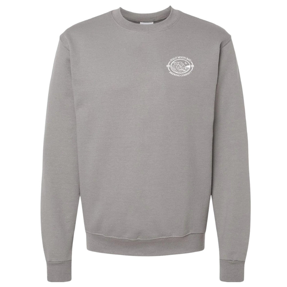 HMB Brewing Co. Gray Crewneck