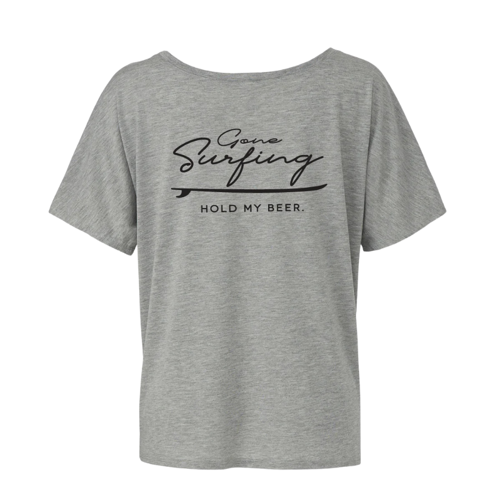 Women's Gone Surfing T-Shirt - Grey