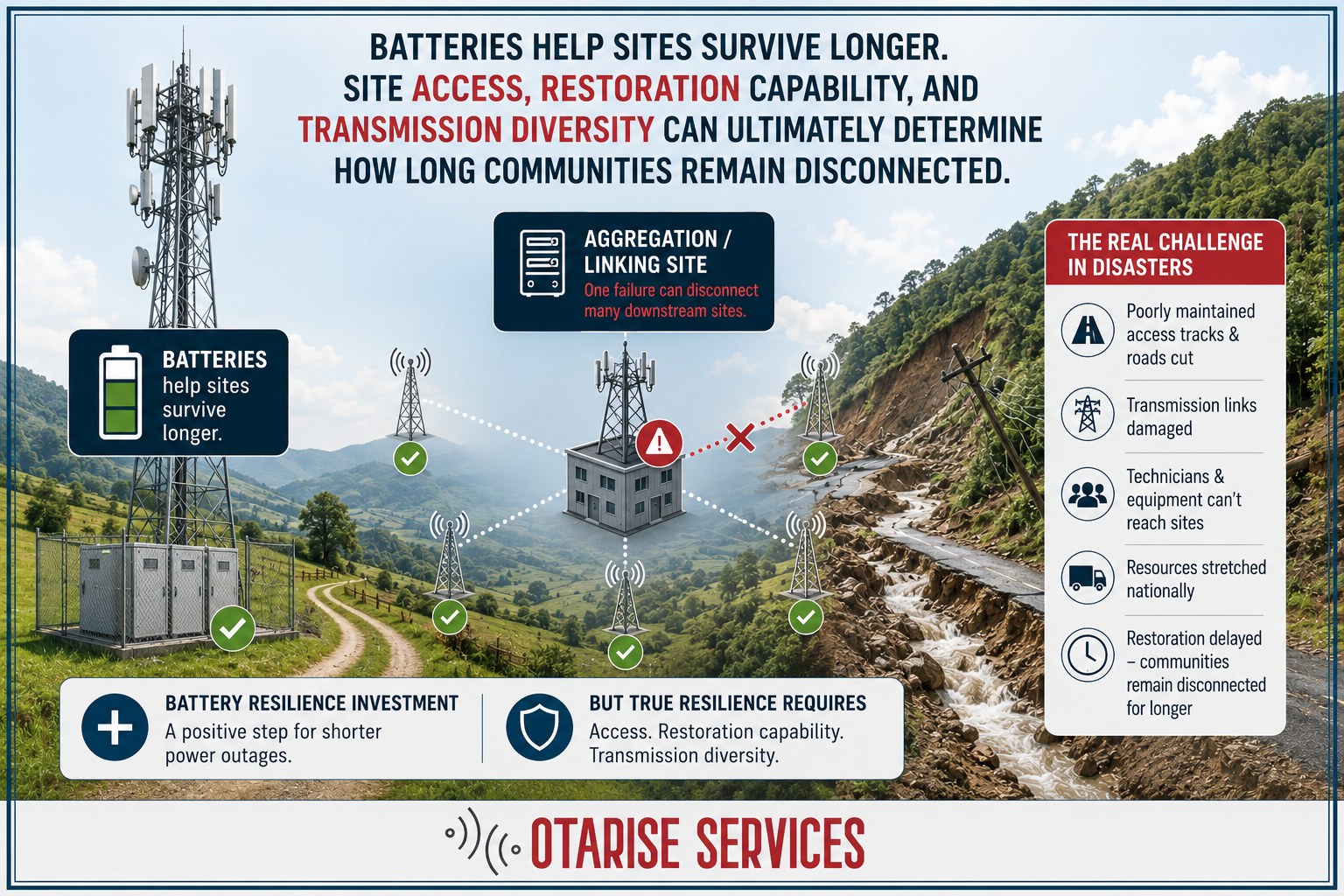 Cellular Backhaul Resiliency