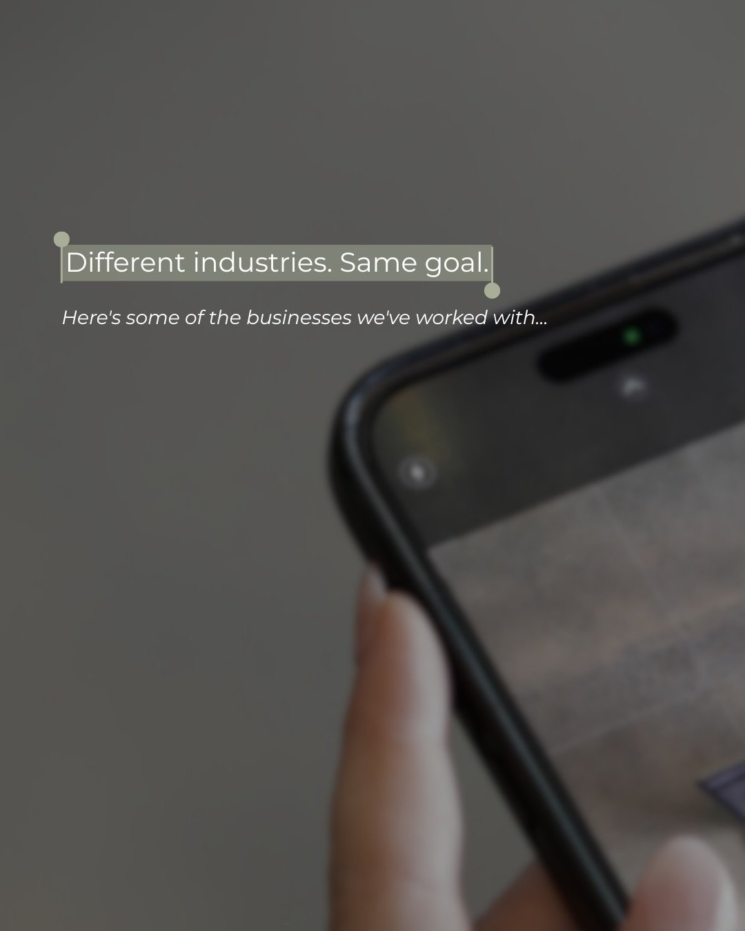 One of the things I love most about content creation?

No two businesses are the same.

Over the past few months I&rsquo;ve had the opportunity to create content for businesses across multiple industries, from real estate and healthcare to trades and