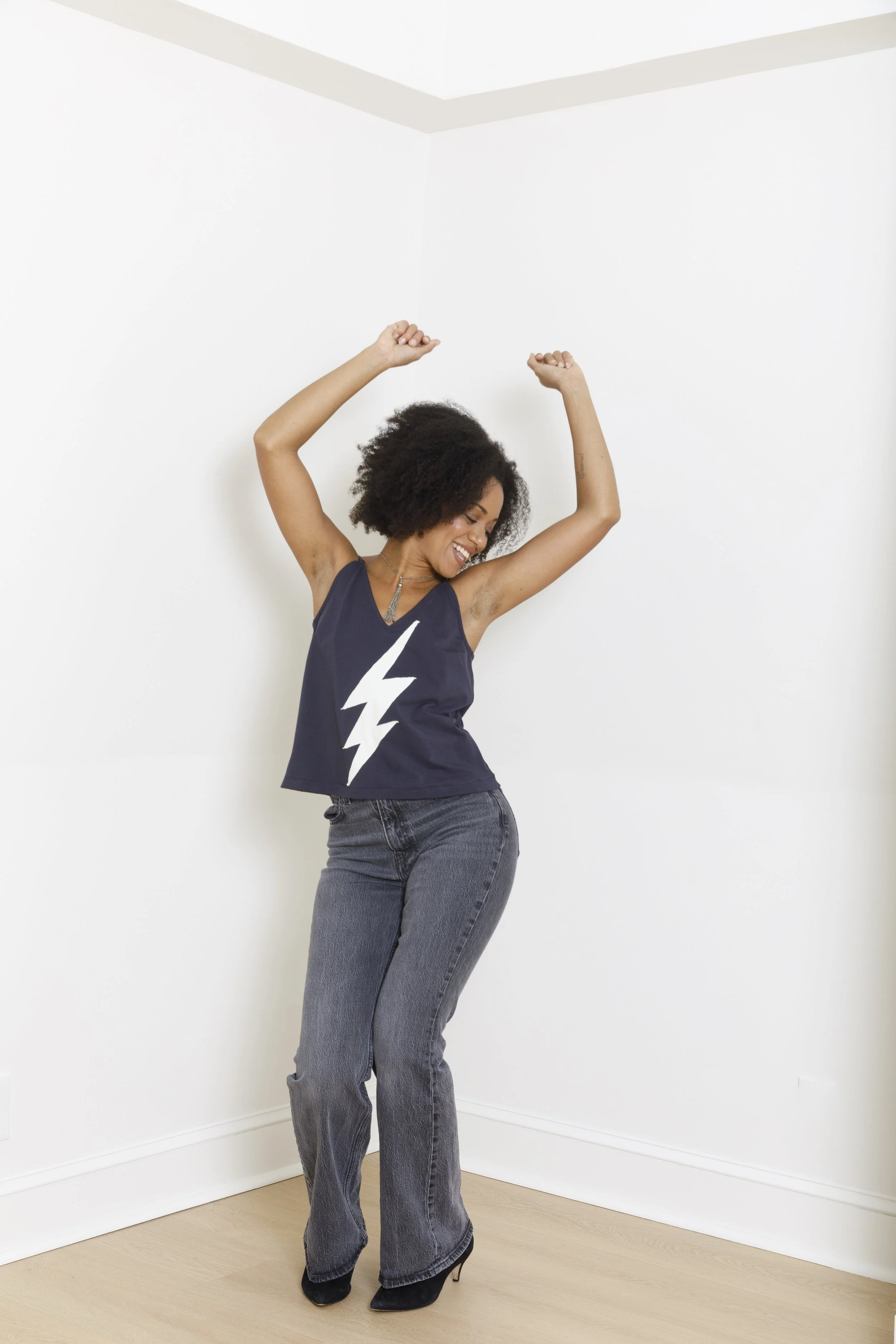 Reba Lightning Bolt Camisole