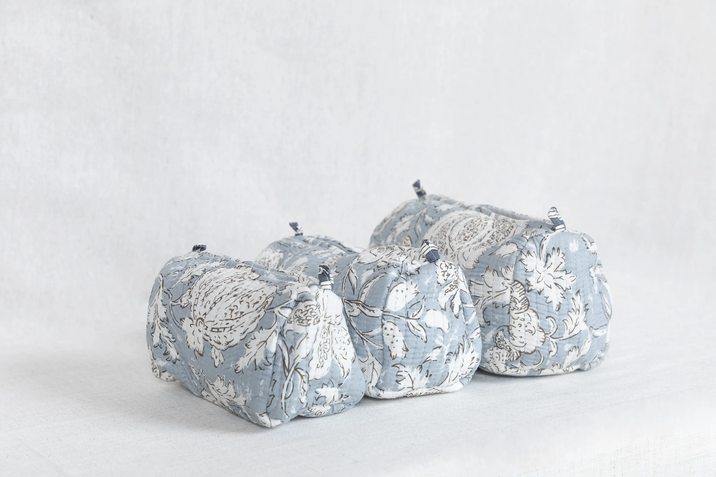 Toiletry Bags – Sea Garden Print