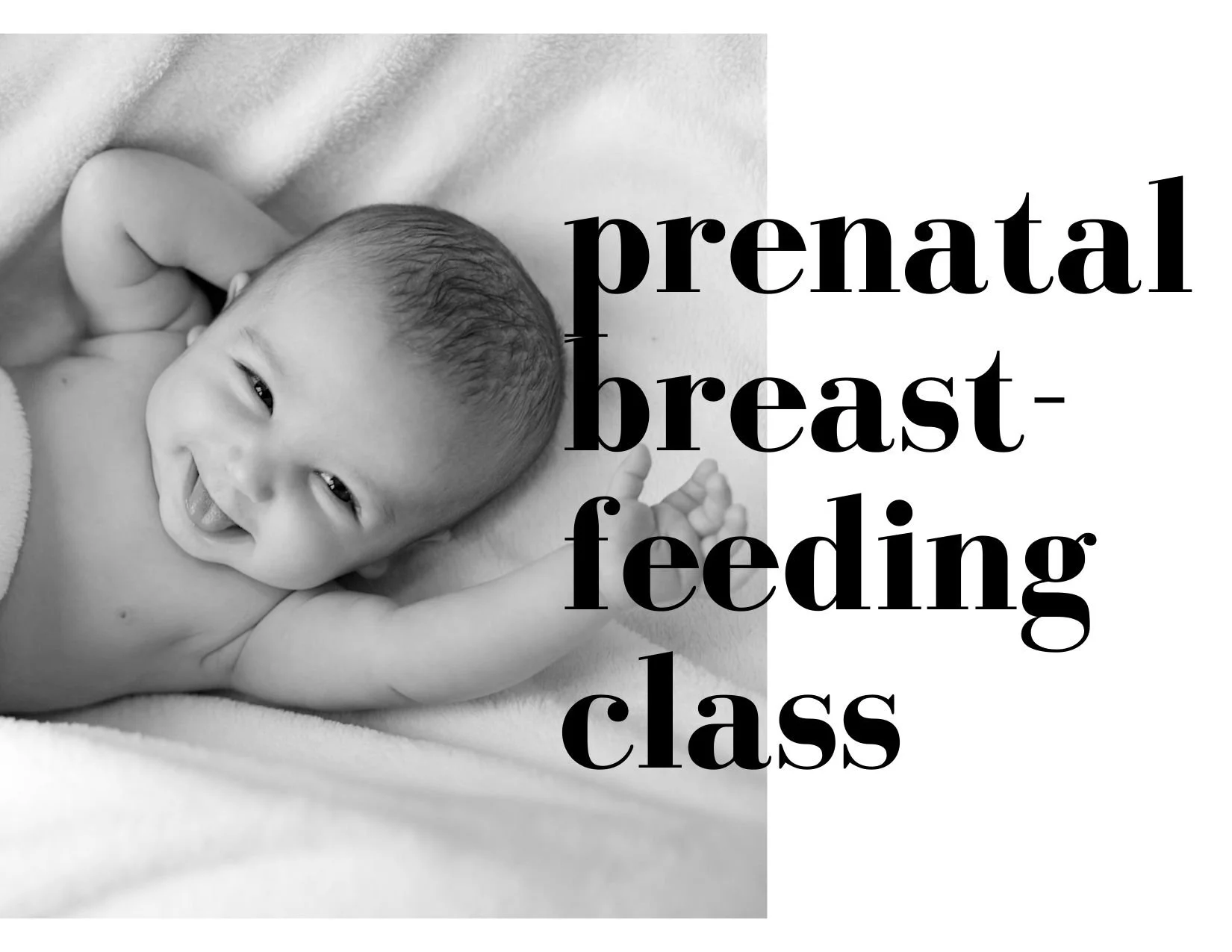 From Bump to Boob: Prenatal Feeding Class