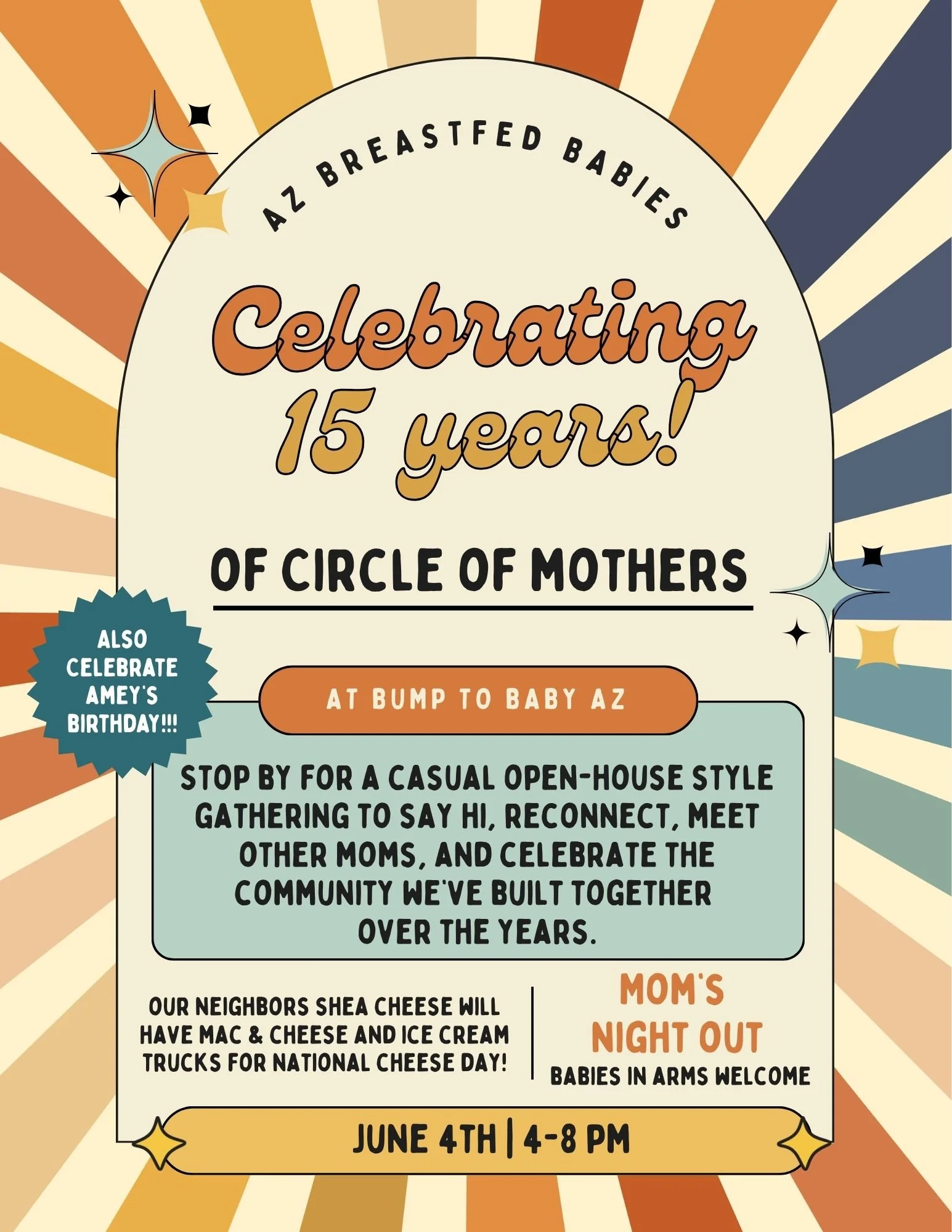 15 Year Anniversary of Circle of Mothers Support Group