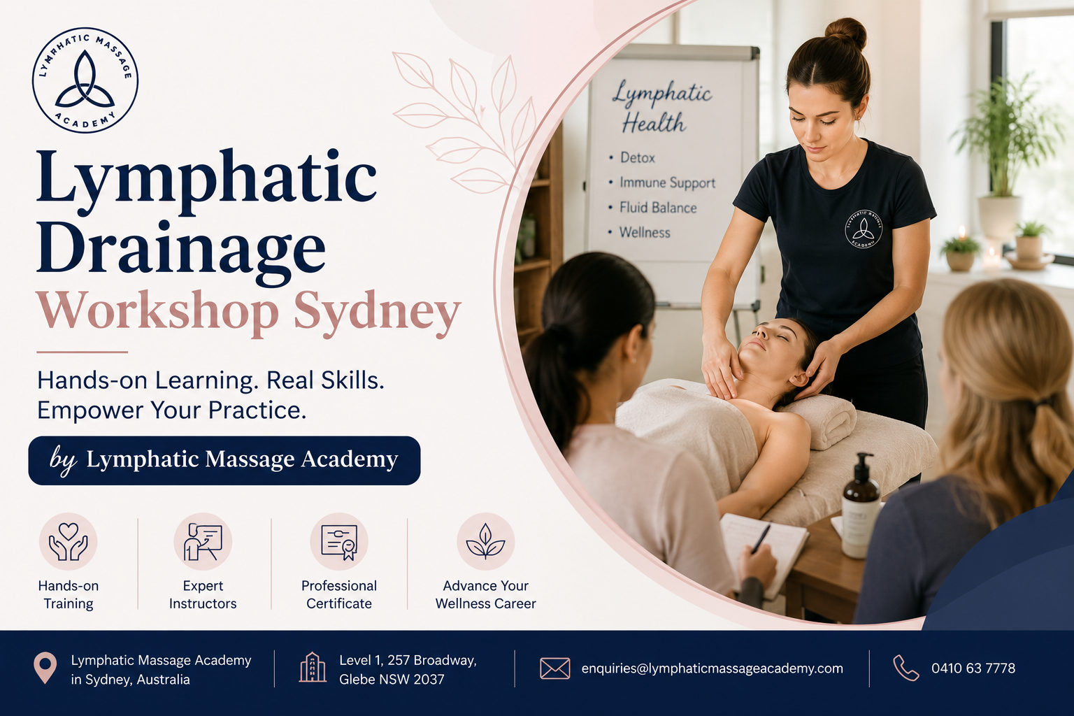 Lymphatic Drainage Workshop Sydney