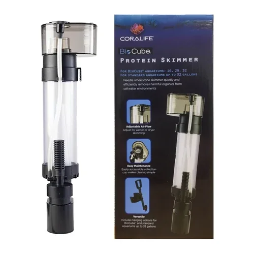Coralife BioCube NEW STYLE Protein Skimmer (V2) w/Needle Wheel