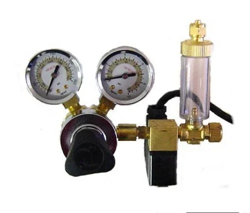 Milwaukee Instruments MA957 Solenoid Valve, CO2 Regulator with Bubble Counter