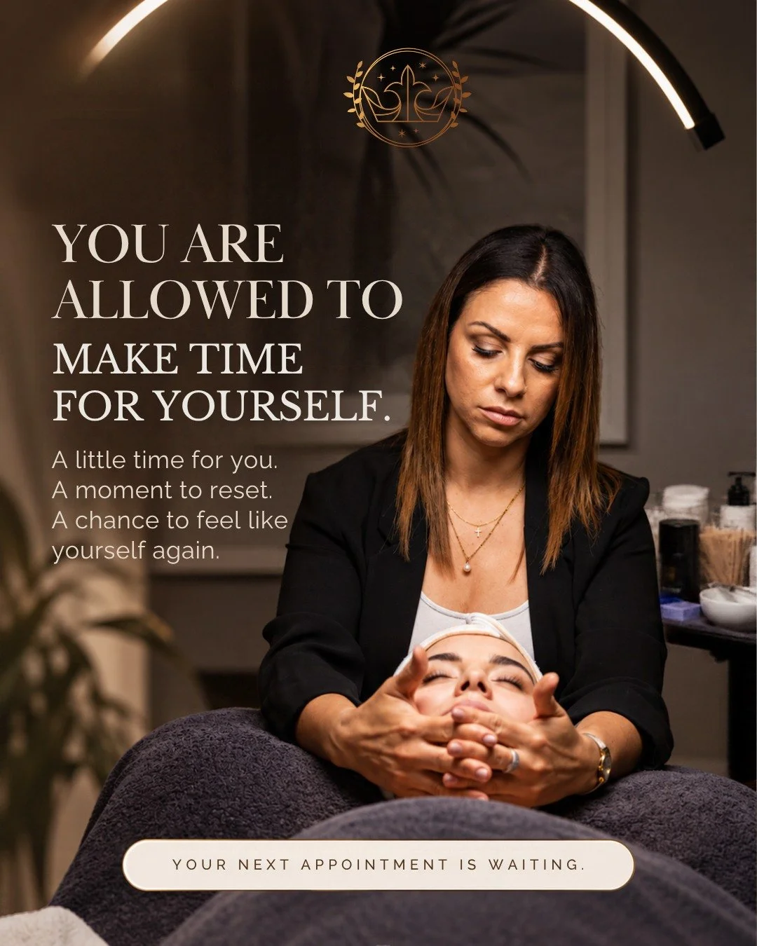 You are allowed to make time for yourself. 🤍

You do not need to wait until your calendar is empty, your skin is struggling or you have a special occasion coming up.

Sometimes self-care is simply deciding that you deserve a little time, attention a