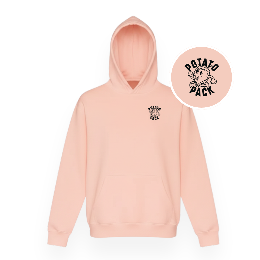 Potato Pack Pink Hoodie Front.png