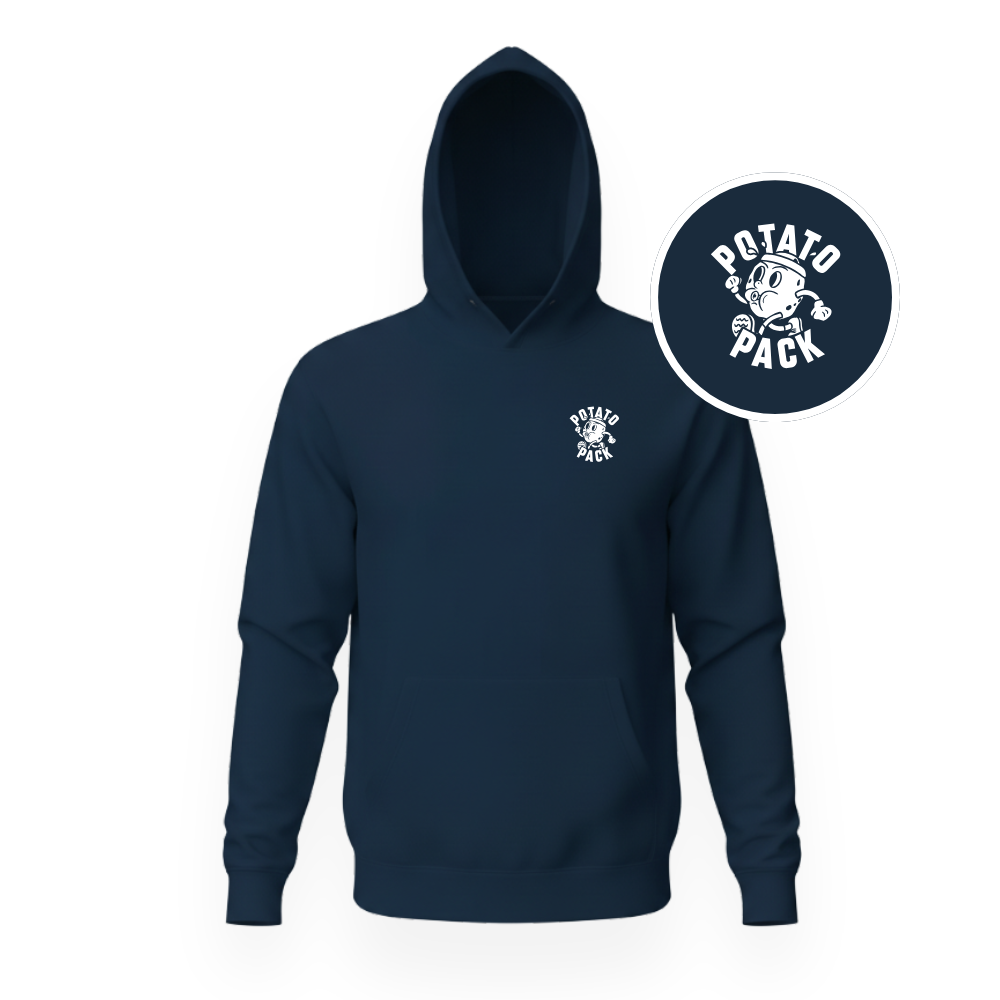 Potato Pack Navy Hoodie Front.png