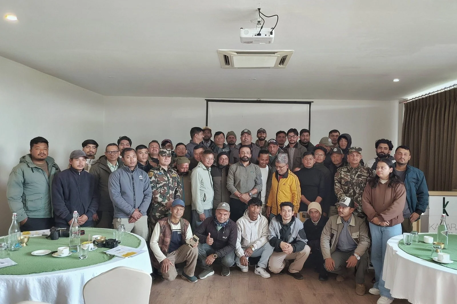 Group photo at Kasara