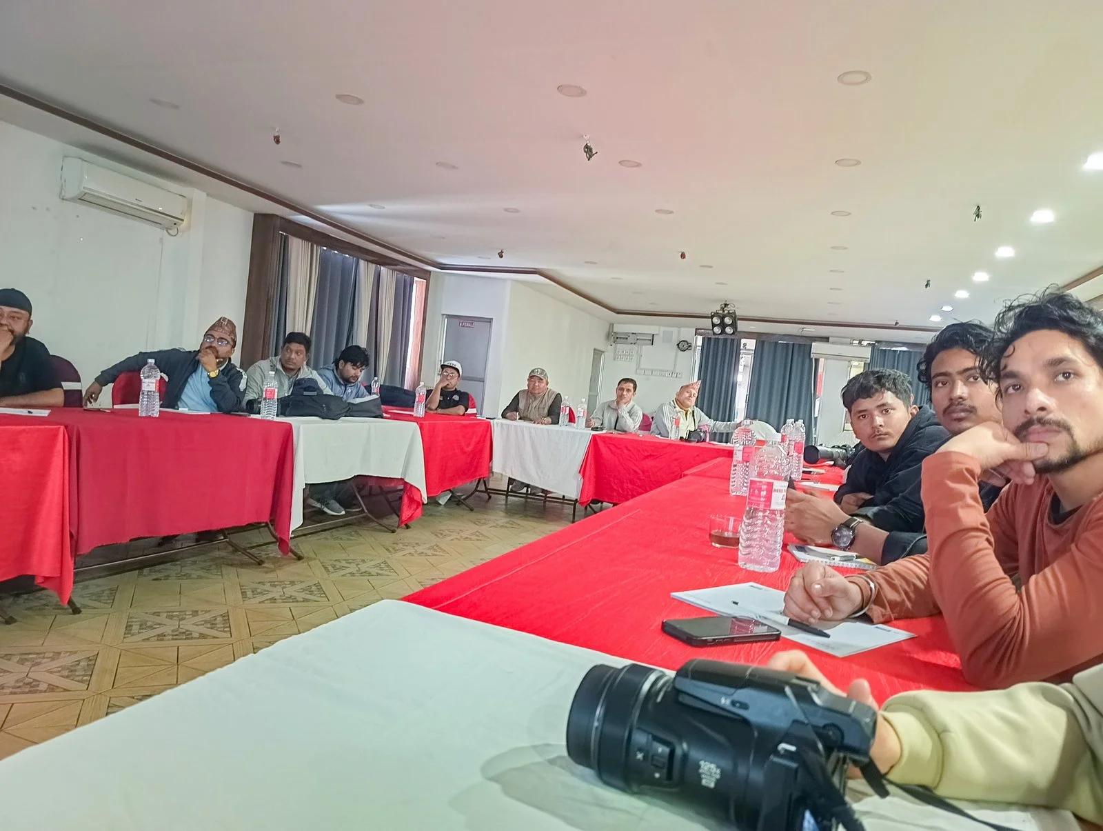 Training at Koshi Tappu