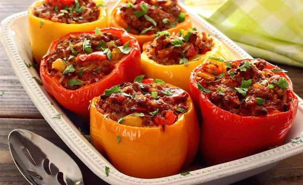 Gevulde Paprika