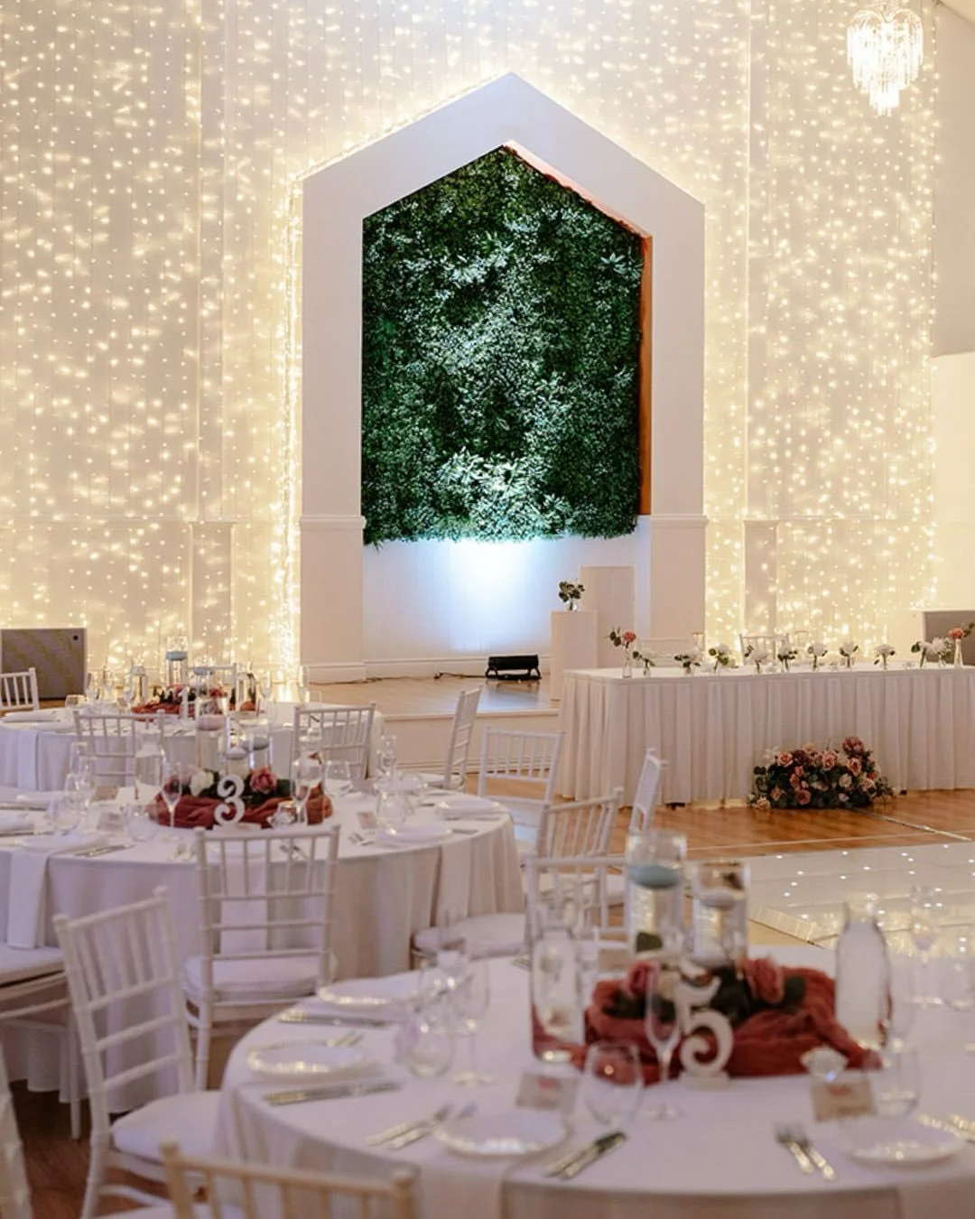 A look inside our Galaxy Ballroom ✨

From intimate celebrations to full dance floors, this space transforms beautifully for every couple who walks through its doors.

With capacity for up to 150 seated guests, elegant chandeliers and plenty of room t