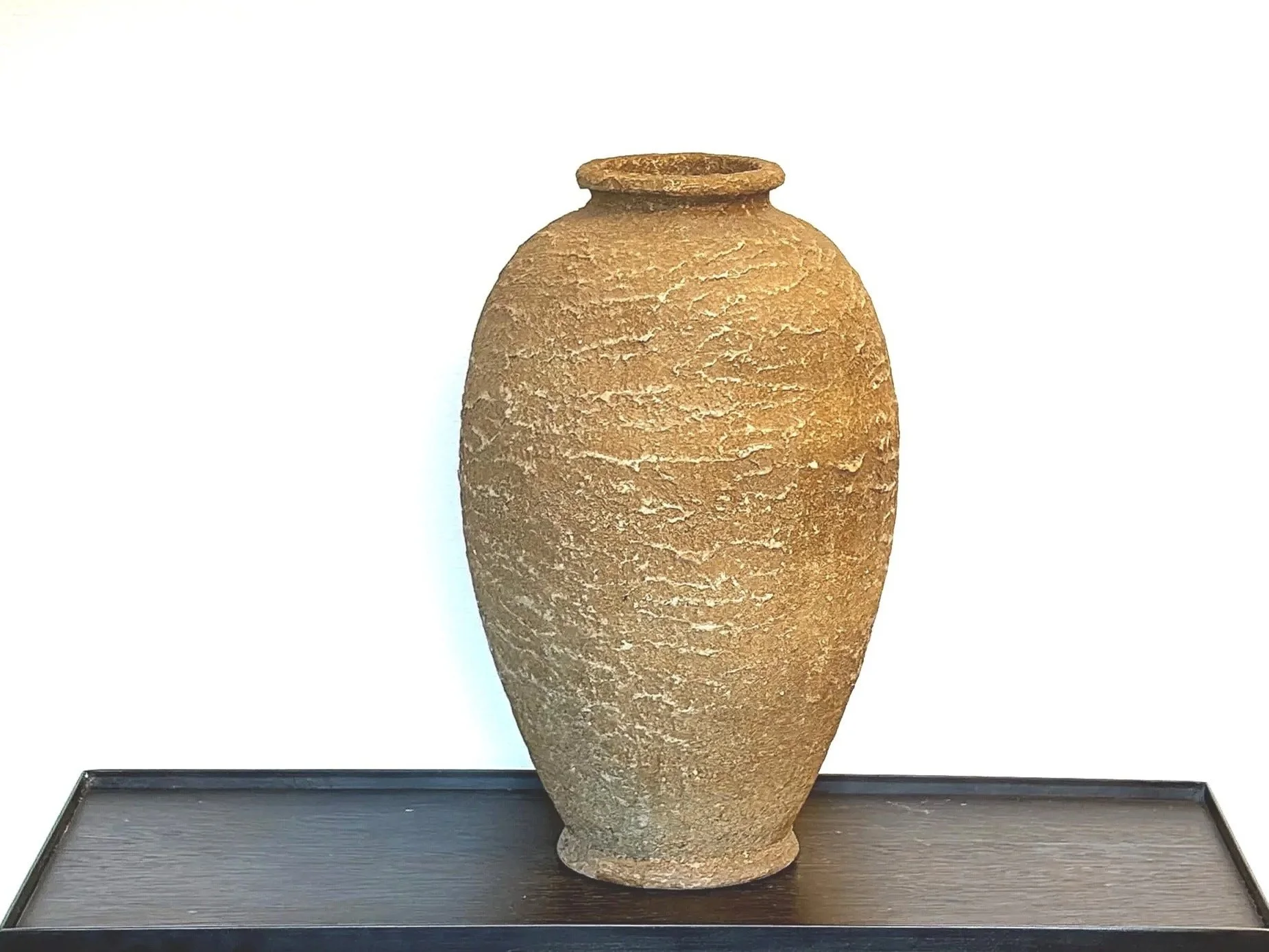 ANDERSSON & JOHANSSON (HÖGANÄS KERAMIK). Floor vase, earthenware, AJ.