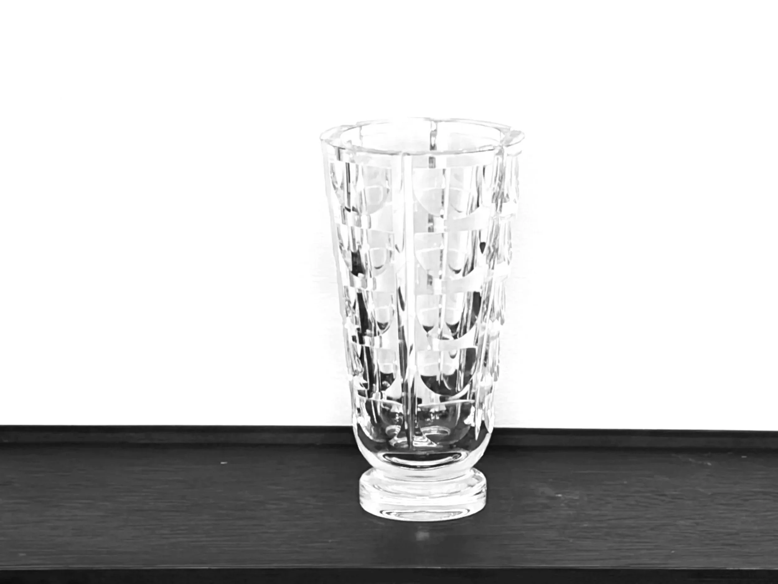 SIMON GATE. Vase, "A Thousand Windows", Orrefors.