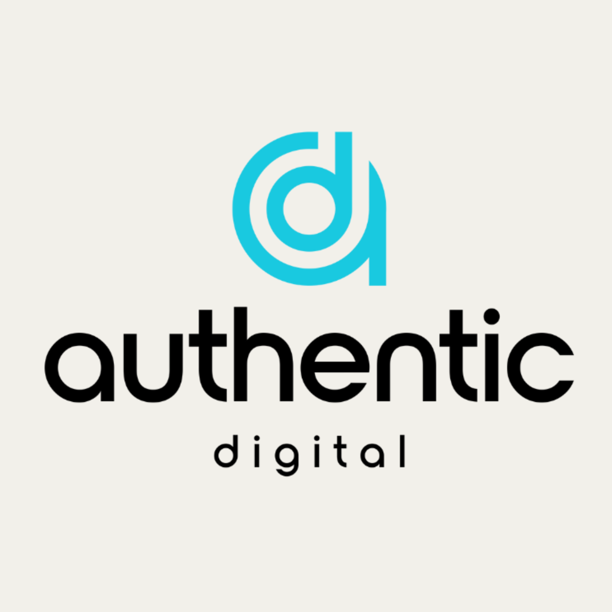 authentic digital (SEO agency) logo
