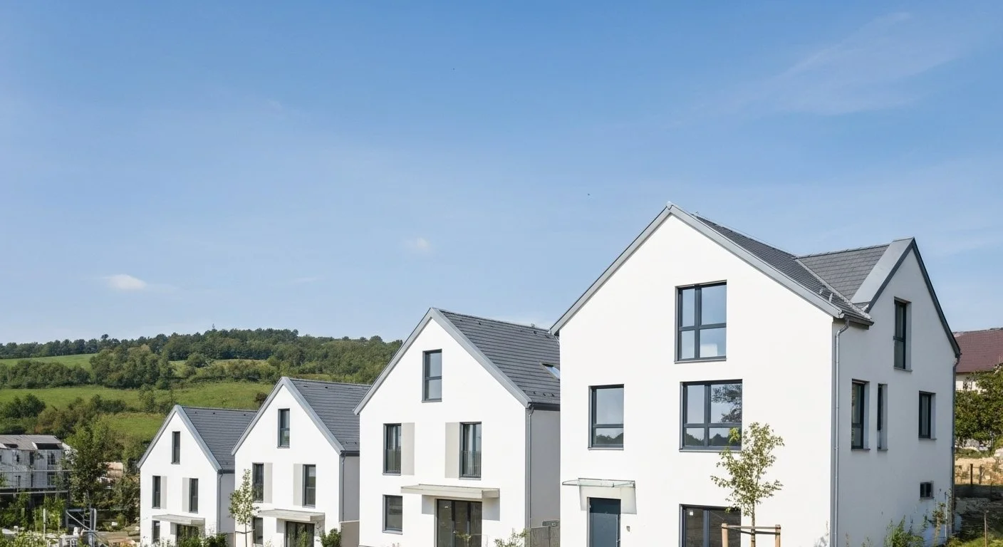 Isolation périphérique ITE villas façadier Suisse romande - DOK Façades