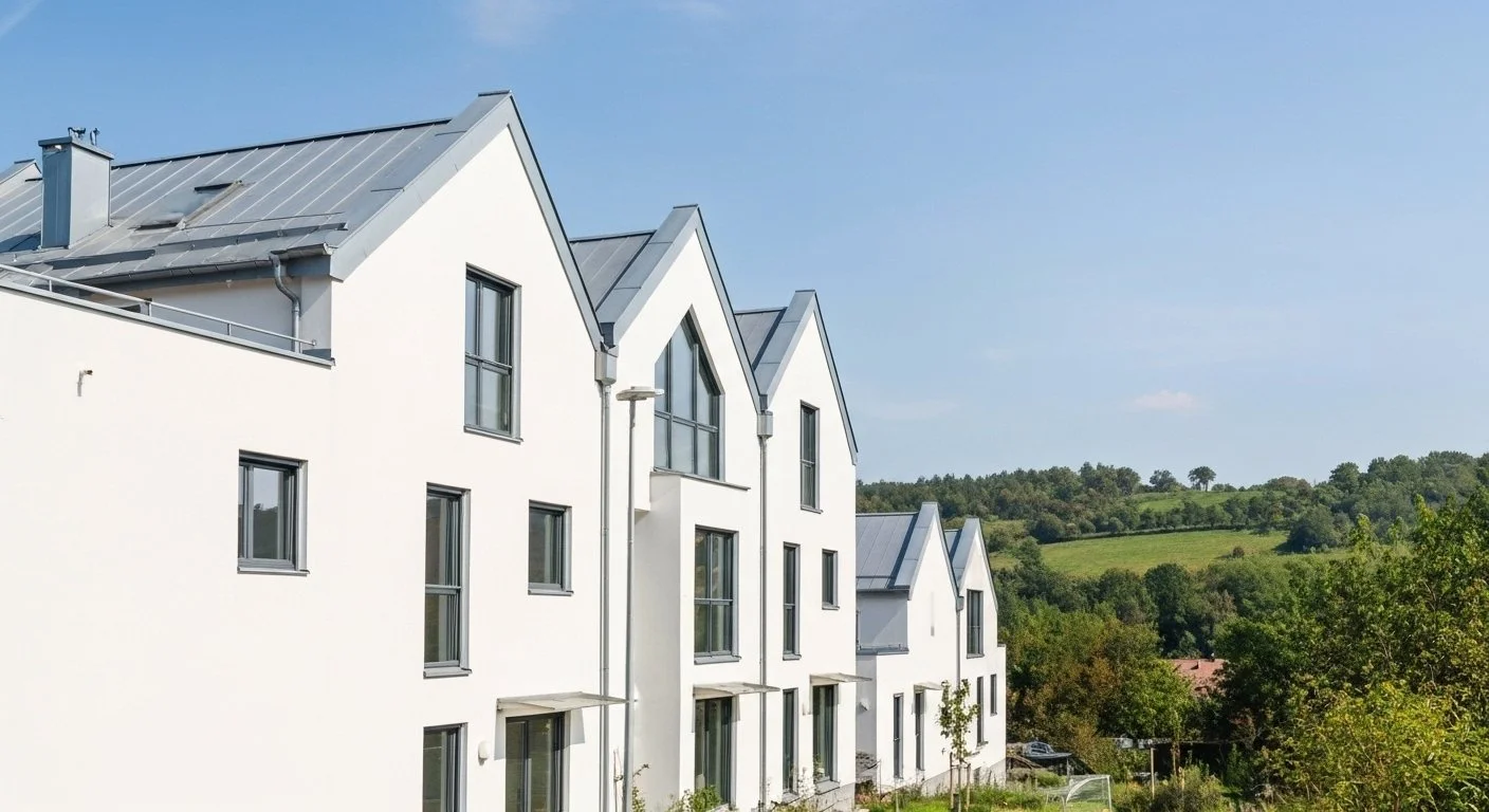 Isolation périphérique d’une villa réalisée par DOK Façades dans le canton de Genève