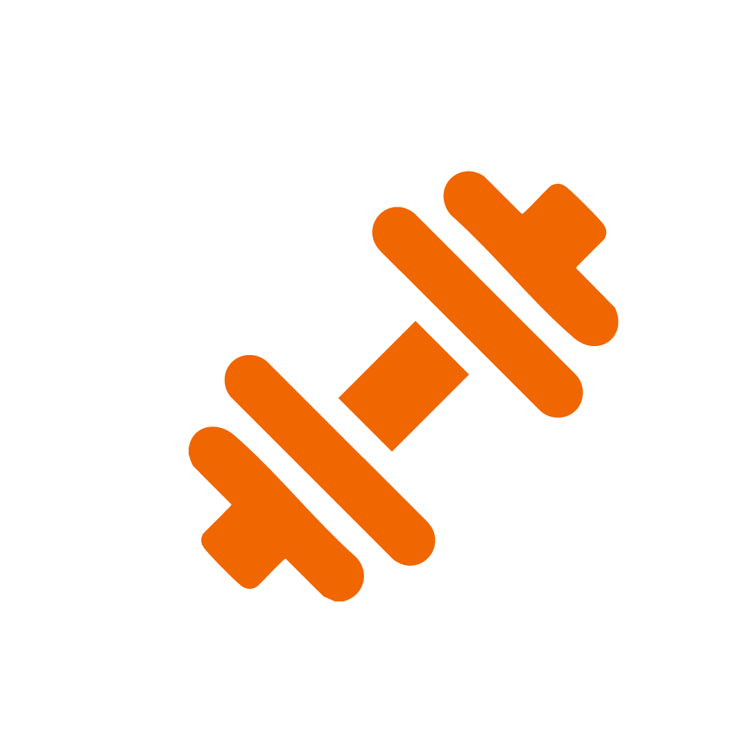 Icon of a syringe with orange details.