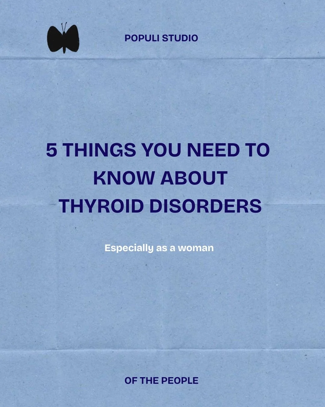 The thyroid gland is a small, butterfly shaped gland that affects almost every cell in your body, and yet it is often overlooked, particularly in fertility issues, failed IVF cycles, menstrual irregularities, chronic fatigue &amp; metabolic dysfuncti