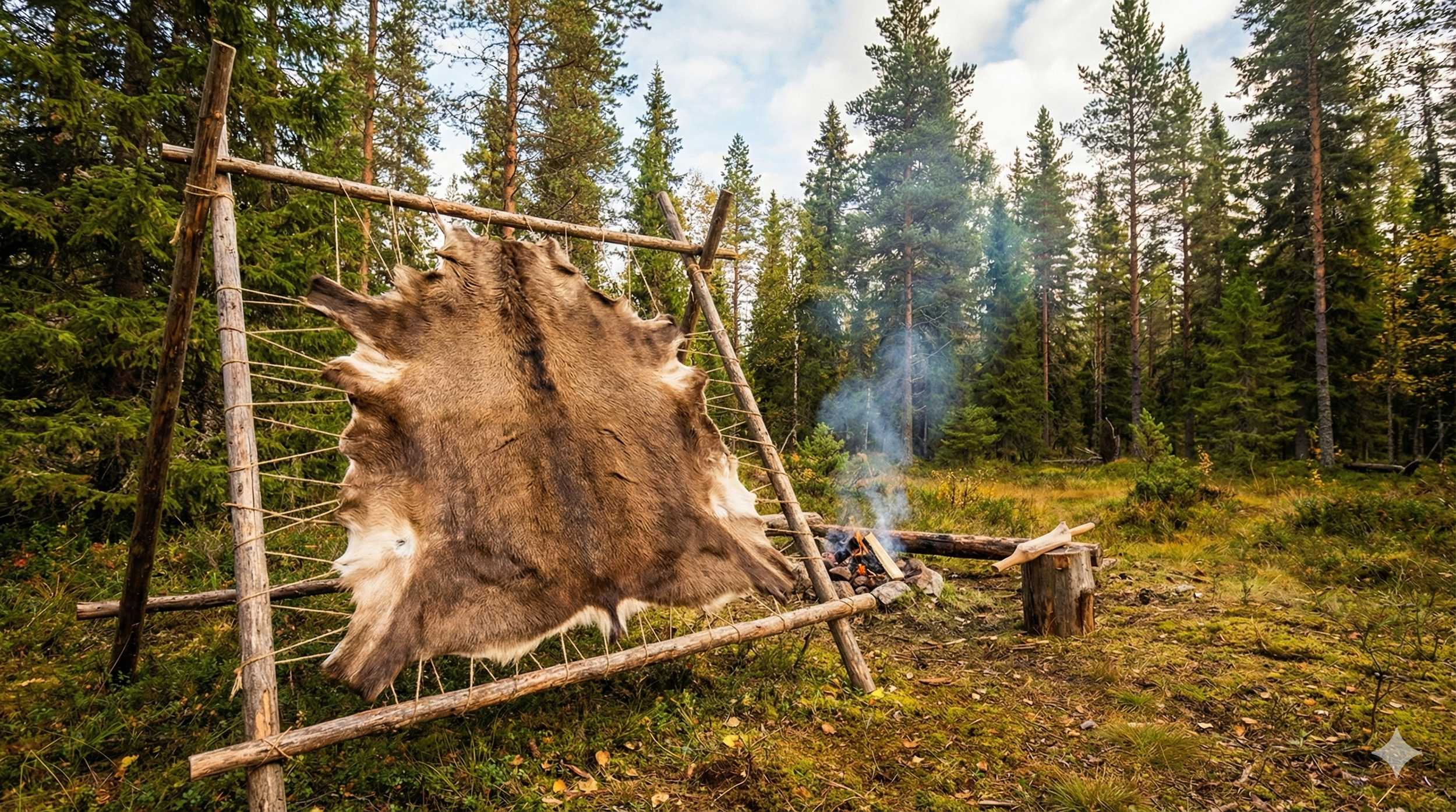 Everything of a moose has to be used - also the hide offers so many possibilities | Solvang Gård