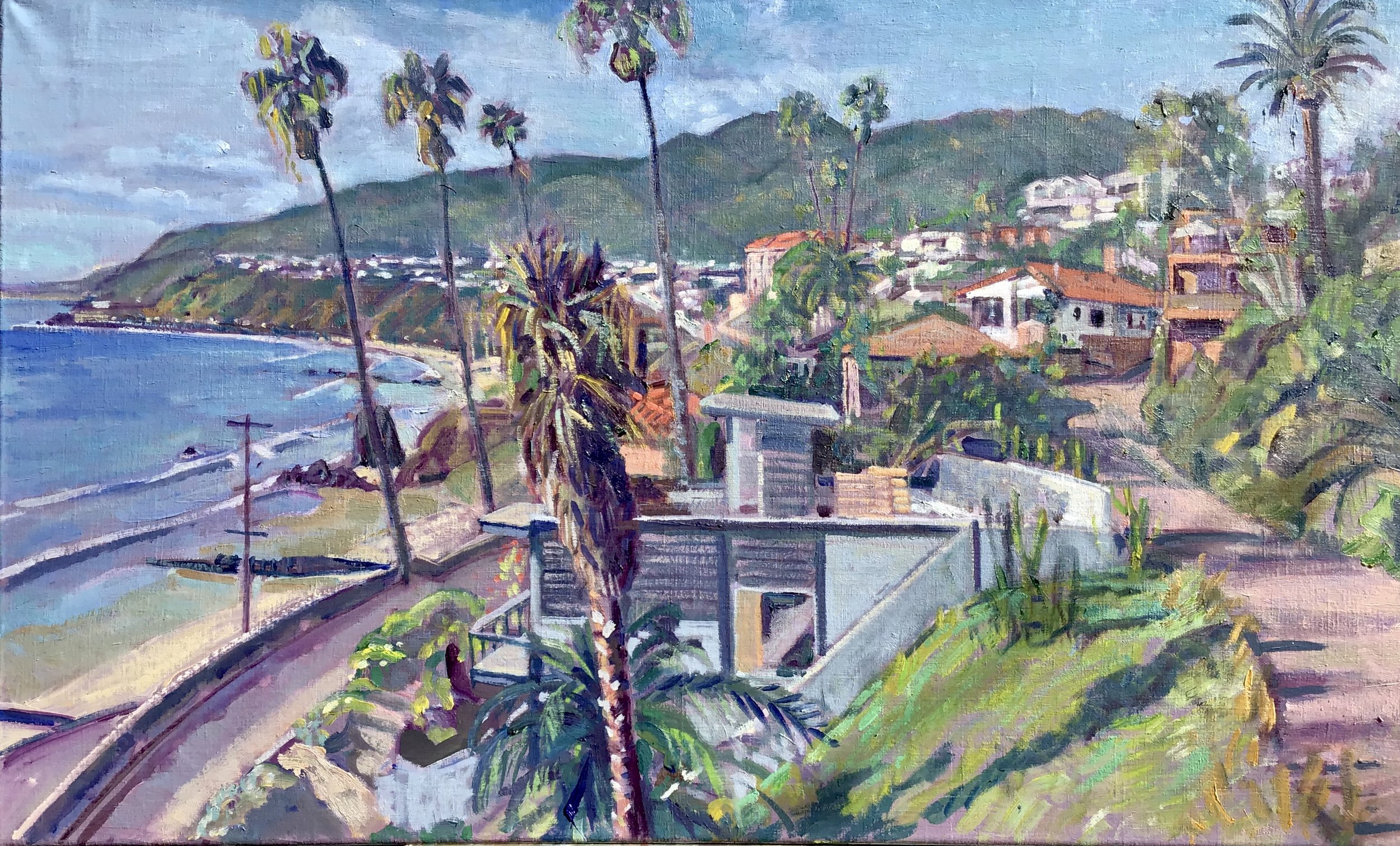 HC 106.  Castellamare, Pacific Palisades 32"x19" jpg.jpg