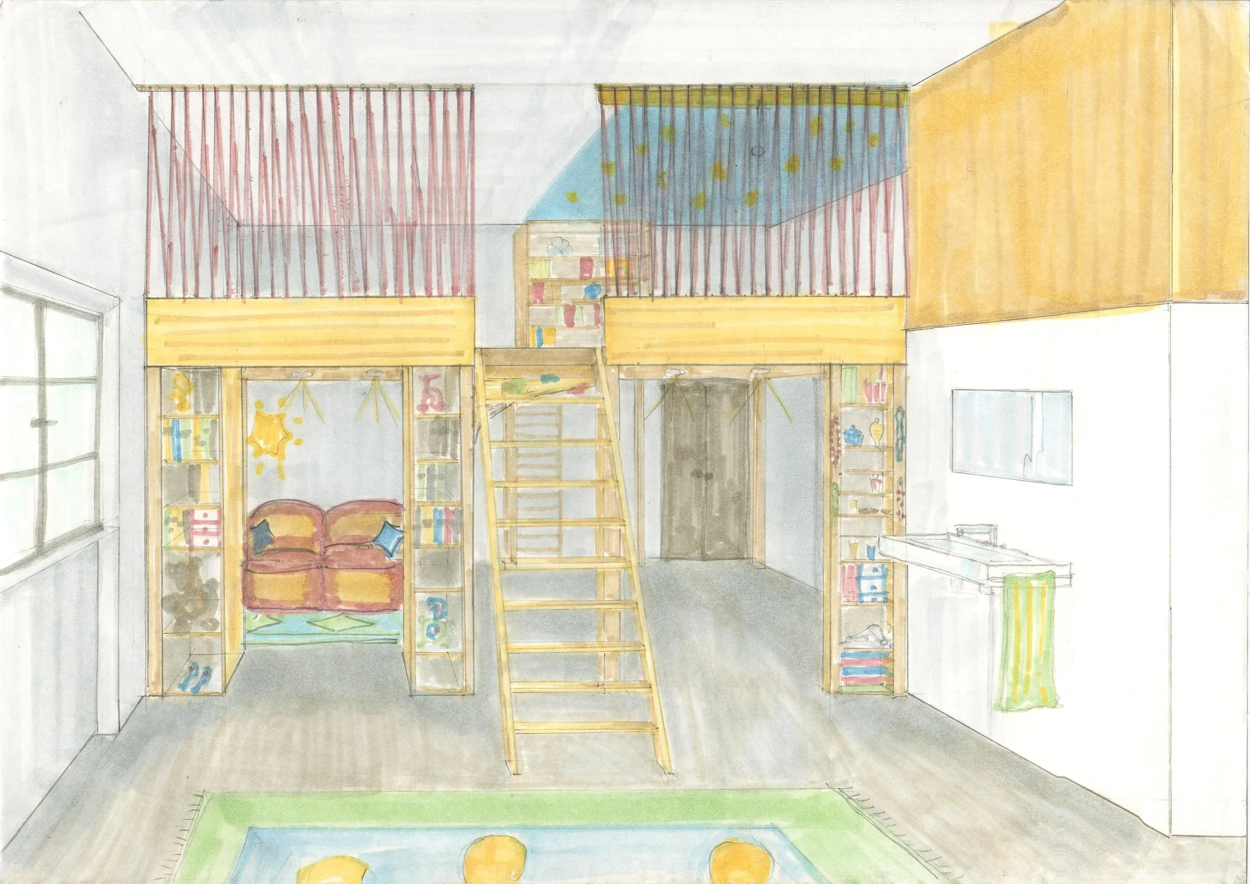 KINDERZIMMER INNENGESTALTUNG