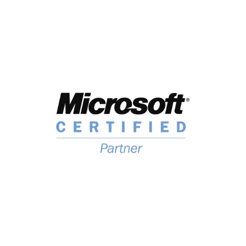 Microsoft logo with colorful stylized text reading 'Microsoft Edge' and additional text beneath.