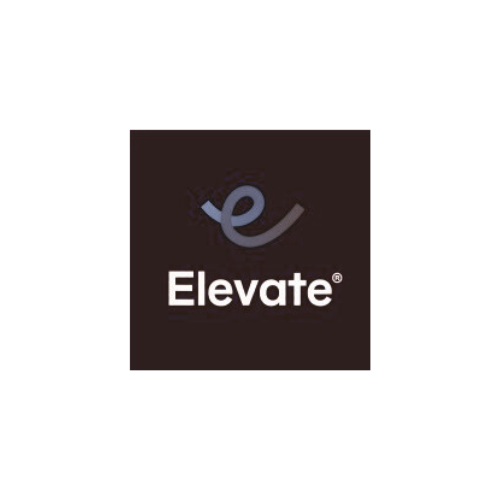 Elevate logo on a dark background.