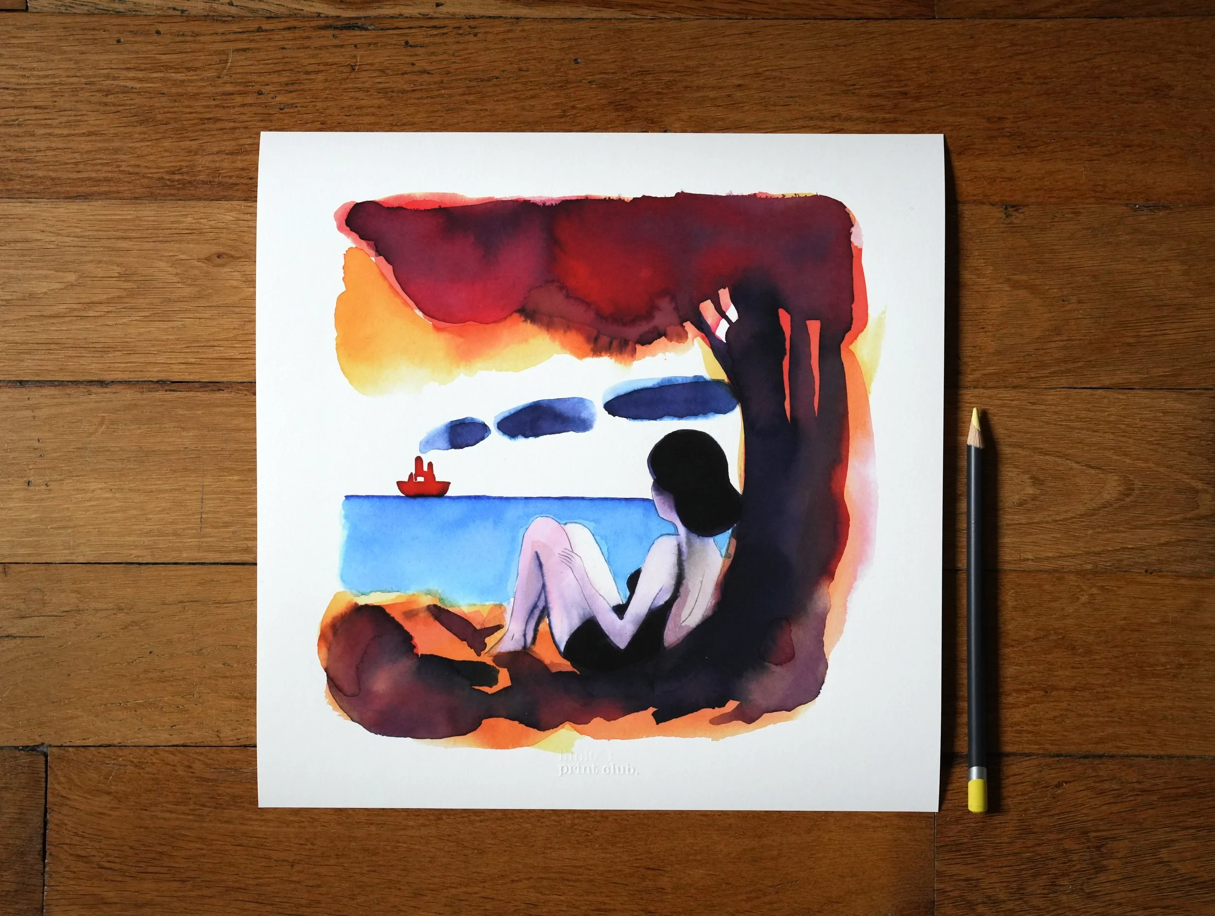 Di Fronte al Mare – tirage fine art, limité, numérotés et signés