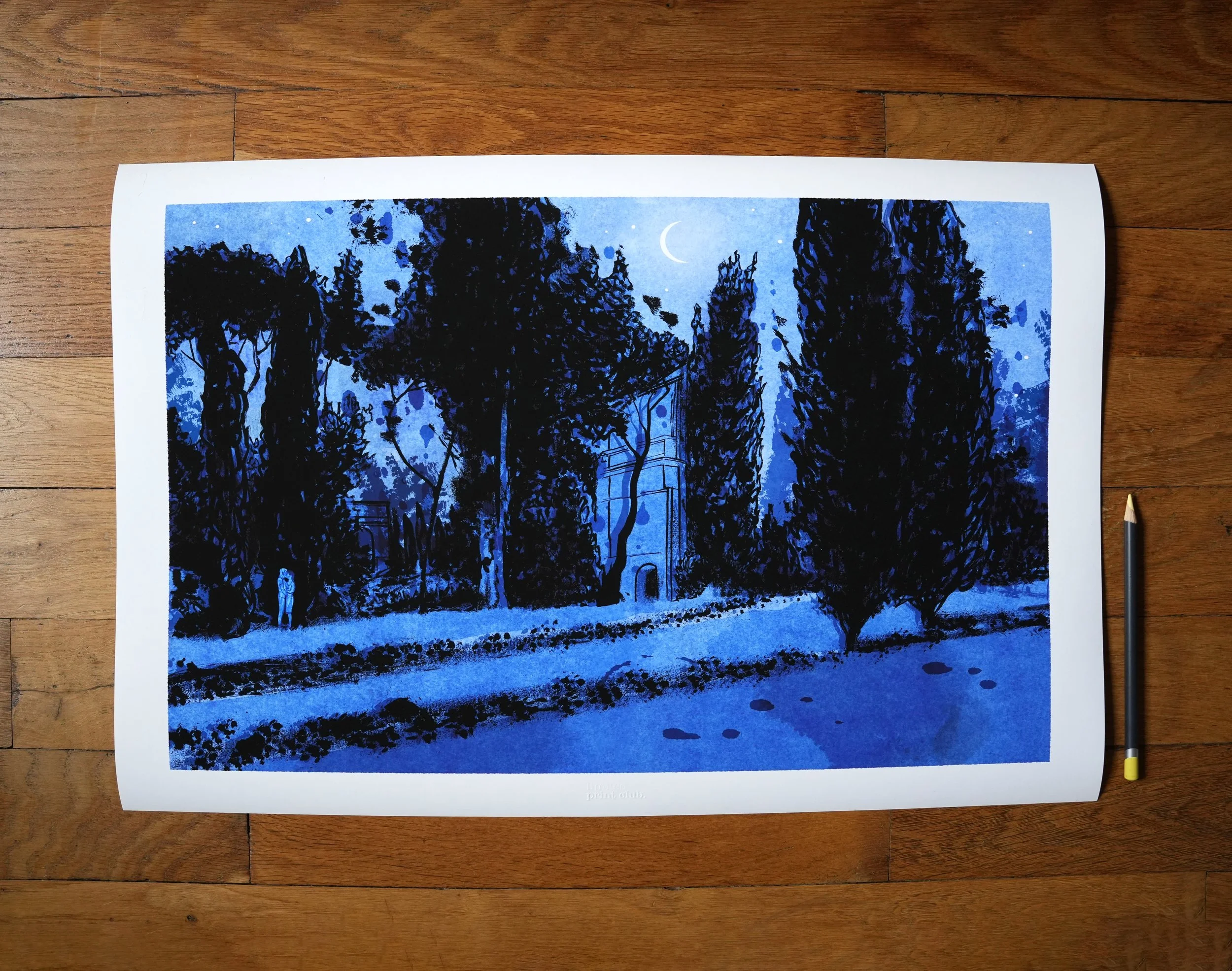 La Notte, La Notte - Alfred – tirage fine art, limité, numérotés et signés