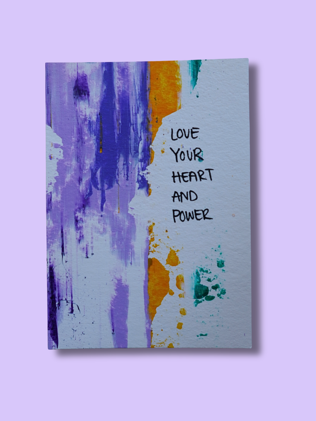 Unikat, Einzelstück, Postkarte, karte, i love you, why so perfect?, emotionen, du schaffst das, Nein, for yourself, stay soft