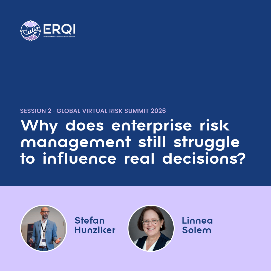 Why does enterprise risk management still struggle to influence real decisions?