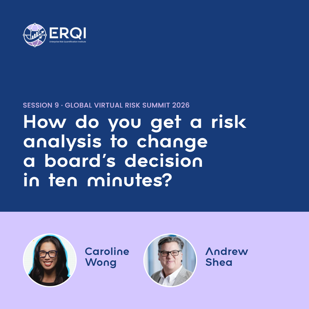 How do you get a risk analysis to change a board's decision in ten minutes?