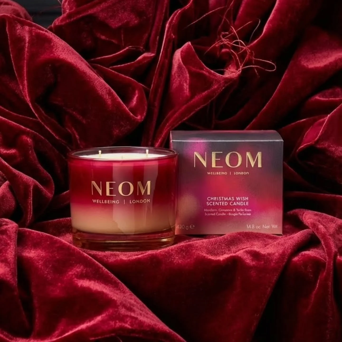 Not every @neomwellbeing Christmas candle wants to be subtle.

Some demand velvet.
Some live in shadow.
Some refuse to be wrapped at all.

Consider this your festive disruption. Experimenting with NEOM candles 💗

Save this for your most luxurious De